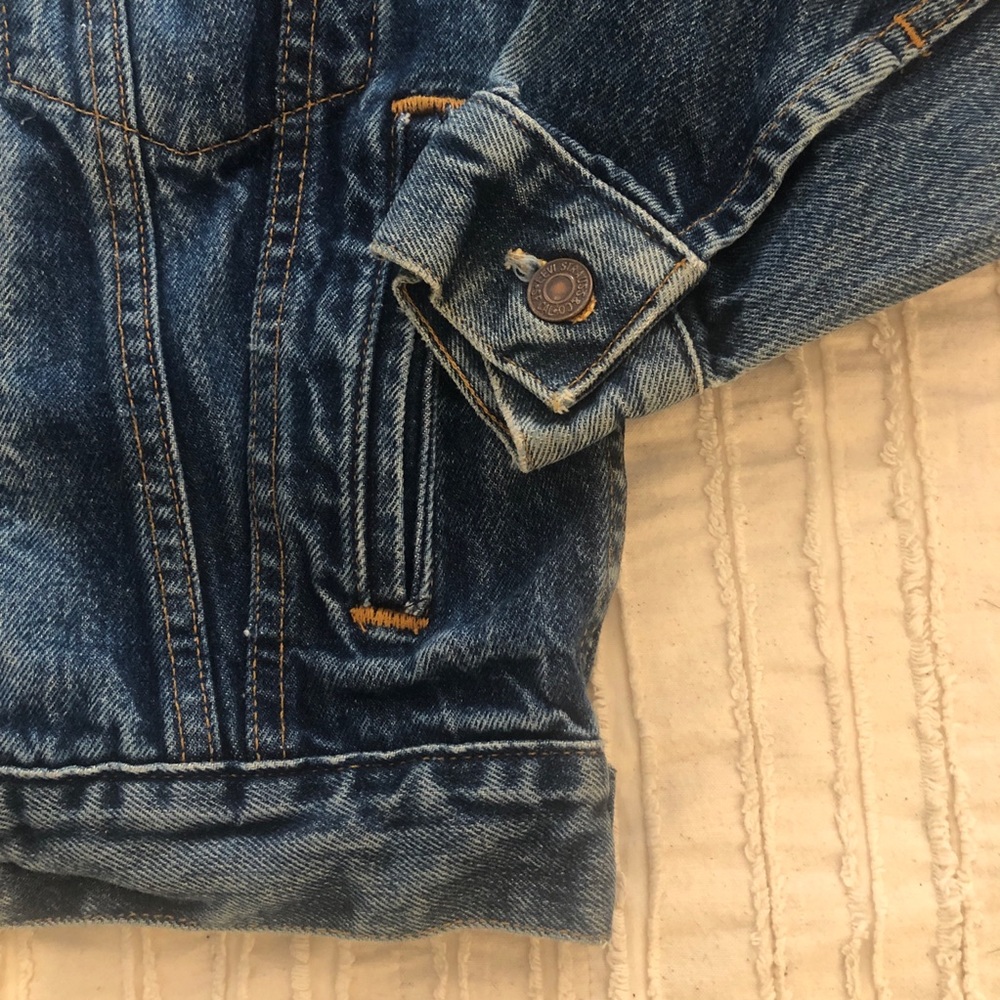 LEVI’S VTG Trucker Denim Jean Jacket 57508-1109 - Picture 7 of 15